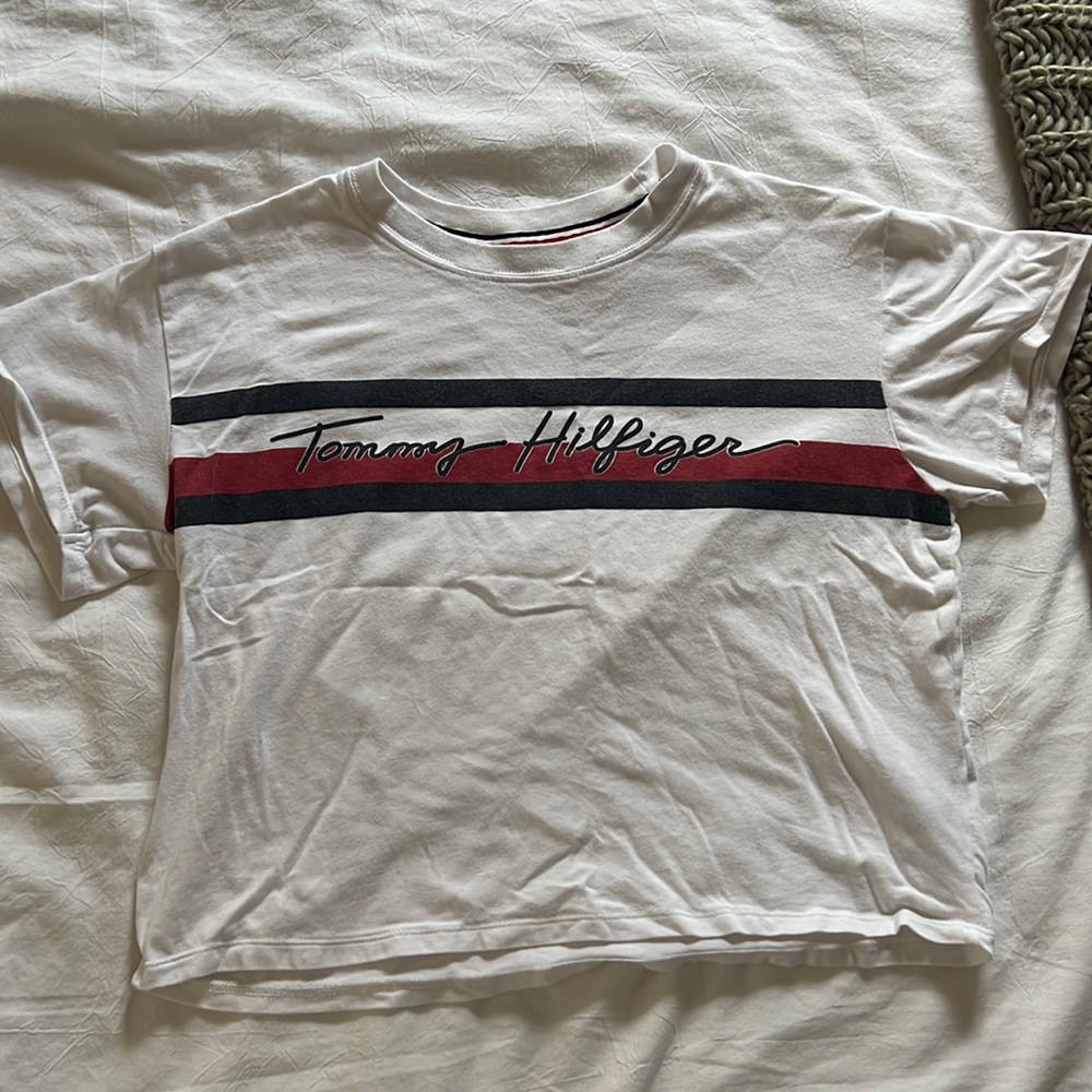 Tommy Hilfiger Crop Tshirt